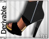 ~T~Black Sandals!