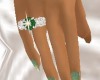  R Emerald Diamond Ring