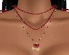 RED *ROSE*  NECKLACE