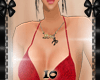 {IO}Bikini Top Red 