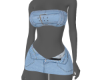 Jeans Skirt Set