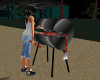 Animated BBQ Grill