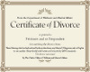 !B! Divorce Certifcate