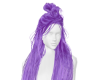 Messy Bun- Purple