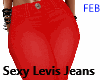 **Red Sexy  Jeans