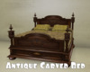 *Antique Carved Bed