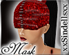 *Ruby* Twisted mask