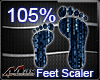 Max- Feet Scaler 105% -M