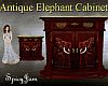 Antq Elephant Cabinet 