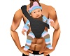 Daddy baby front pack