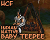 HCF native teepee cradle