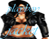playboy jacket black