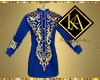 blue traditional tunic