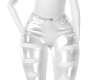 1/8 Jeans Latex L white