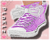 DOLL Bow Purple Sneakers