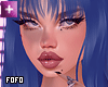 telah blue + bangs