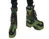 Green Camo Boots