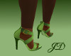 [JD]Sweet Green Heels