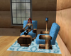 log cabin relaxing chair