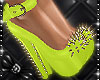 -D-YELLE GREEN SHOES