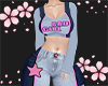 Bad Girl Star Pink Set