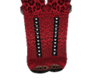Red Leopard Boots
