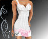 Pink White Cocktail Dres