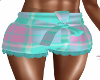 Pastel In Plaid Shorts