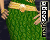 ThaiDusit Skirt* Green