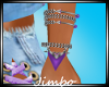 purple chevron bracelet