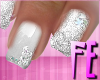 !P! Floral Glitter: Whi