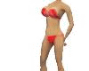red bikini