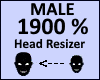 Head Scaler 1900% Male