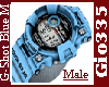 [Gio]G-SHOCK BLUE MALE