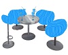 Ice Blue Dance Table