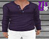 Henley Shirt purple