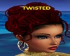 Bonnie Classy Red Updo