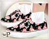 Floral Sneakers + Socks