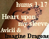 Heart upon my sleeve