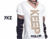 YKZ|KEep Rollin Tshirt