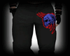 Skull/Penta Jeans Pants