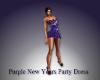 PurpleNewYearsPartyDress