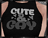[AW] Top: Cute&Gay Gray