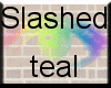 [PT] Slashed teal