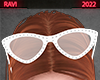 R. Lola White Sunglasses