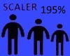 Scaler 195%