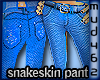 Snakeskin Blue