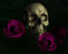 Gothic Skull w/Roses