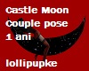 Castle Moon Couple pose