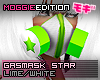 ME|GasMask|Lime/White